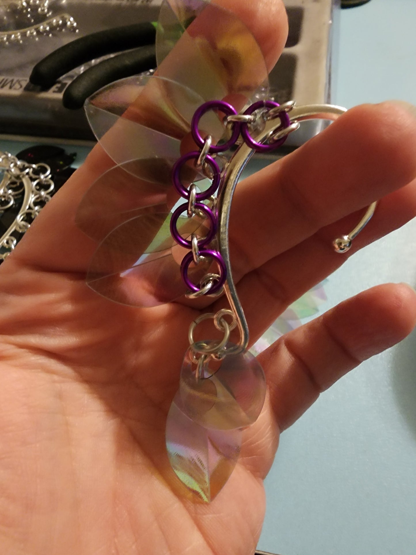 Dragon Scale Ear Cuffs