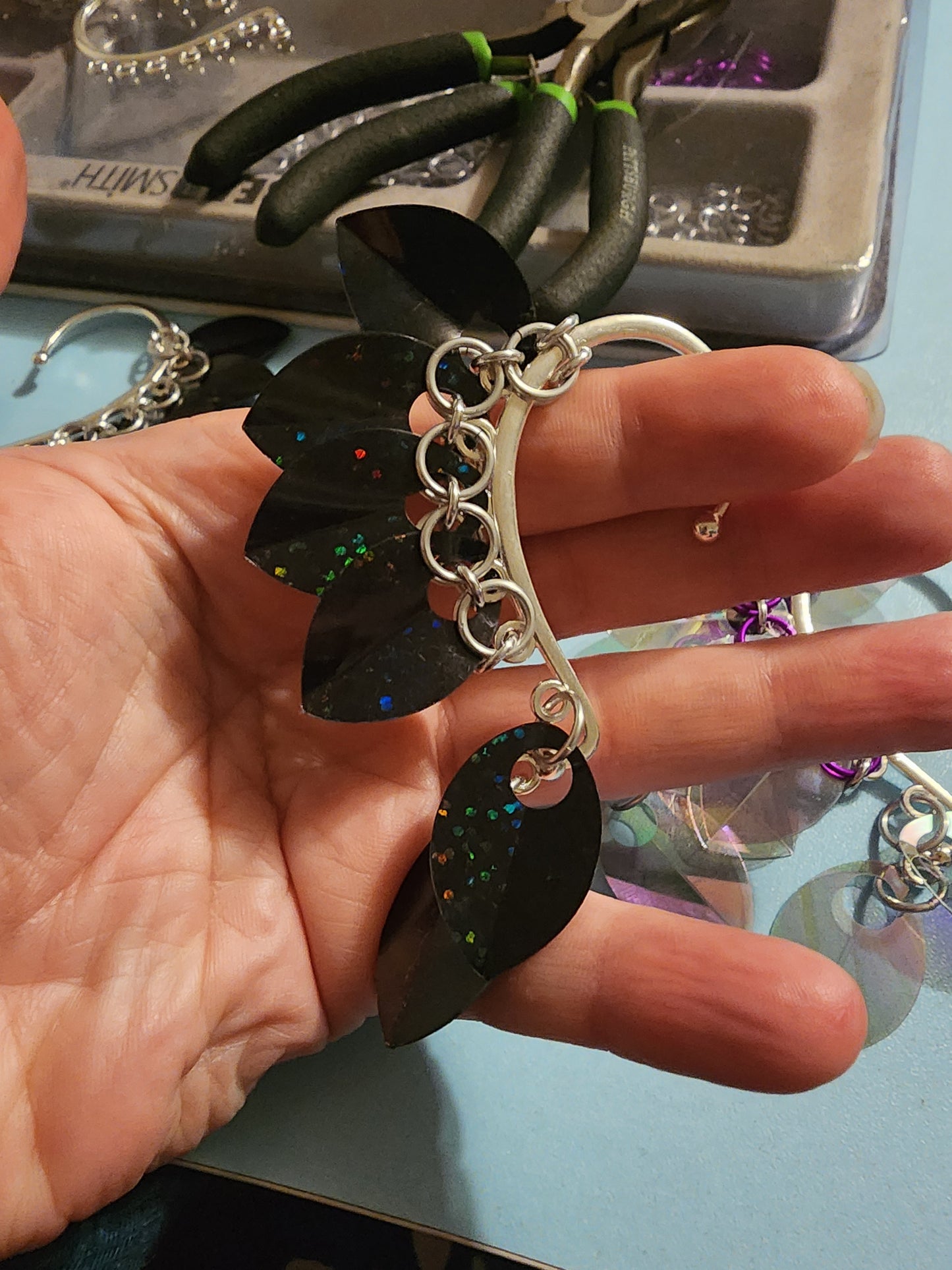 Dragon Scale Ear Cuffs