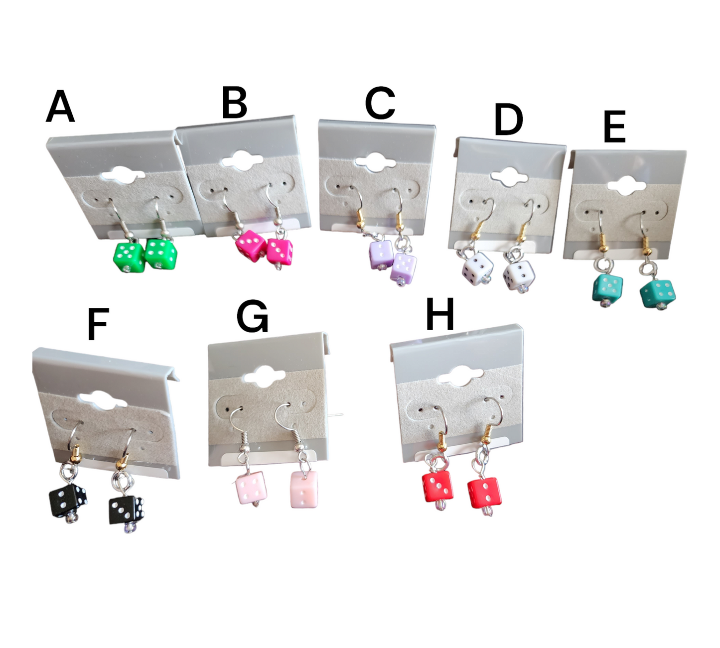 Dice Earrings