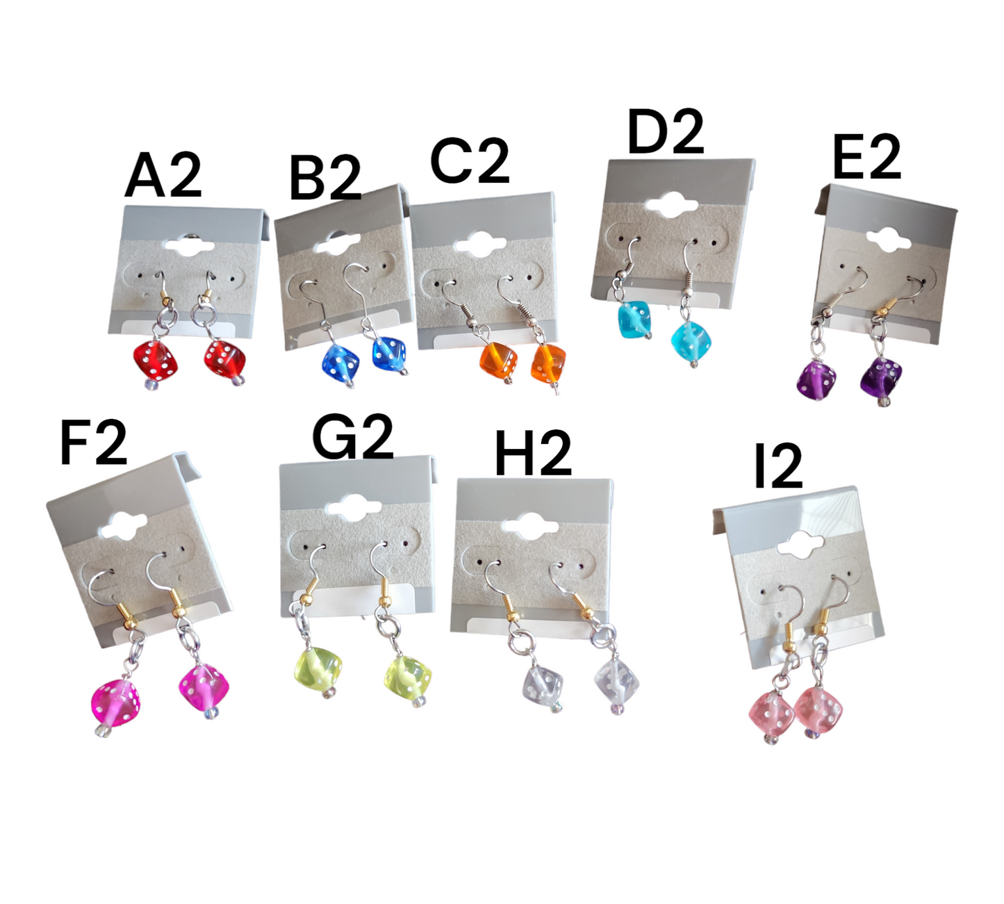 Dice Earrings