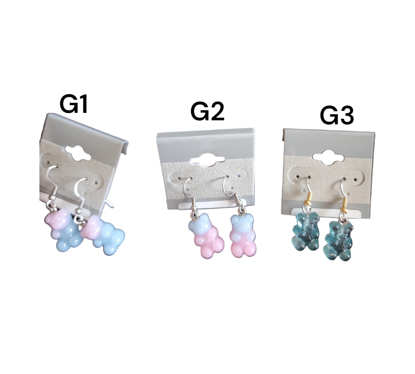 Gummybear earrings