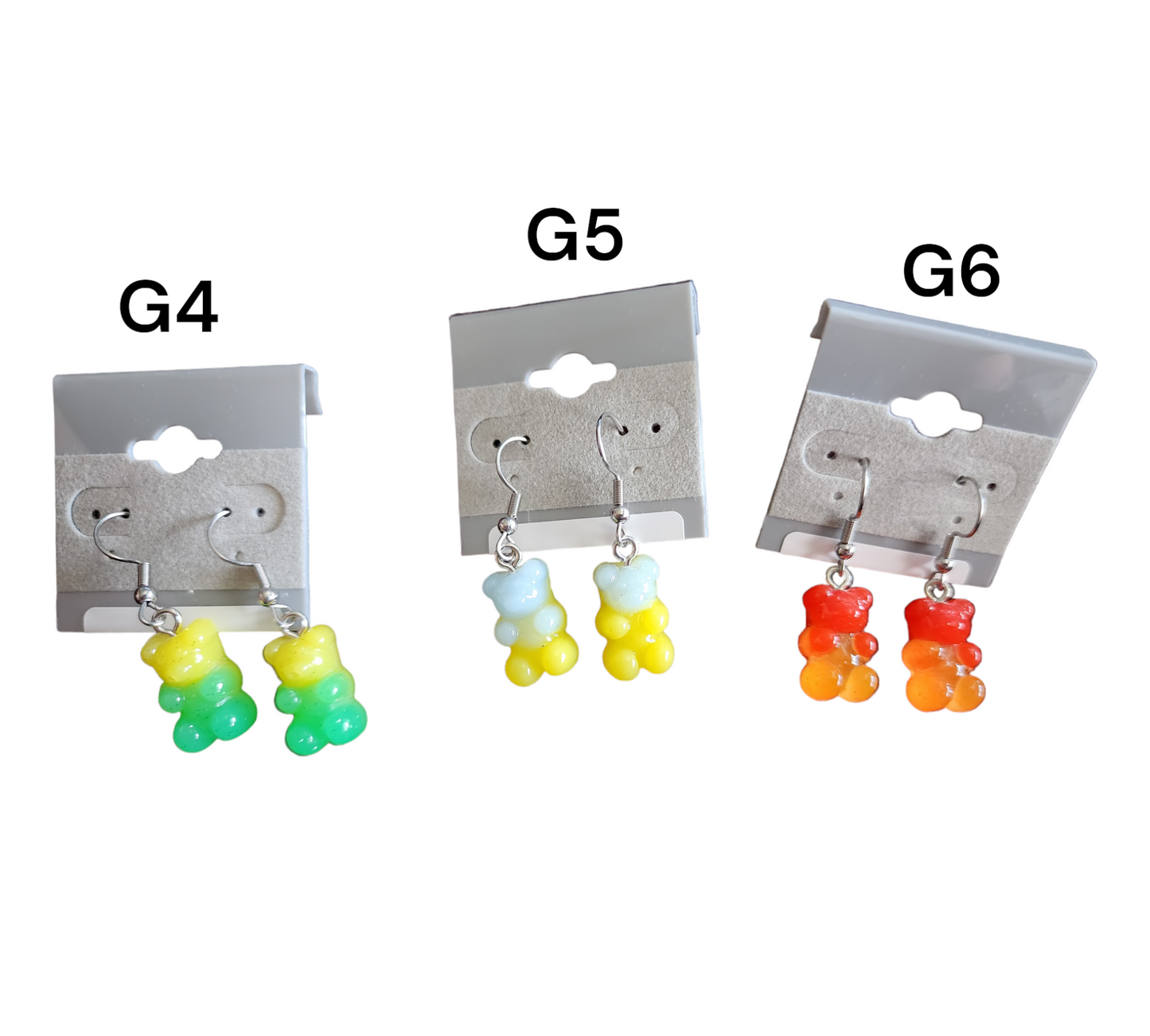 Gummybear earrings