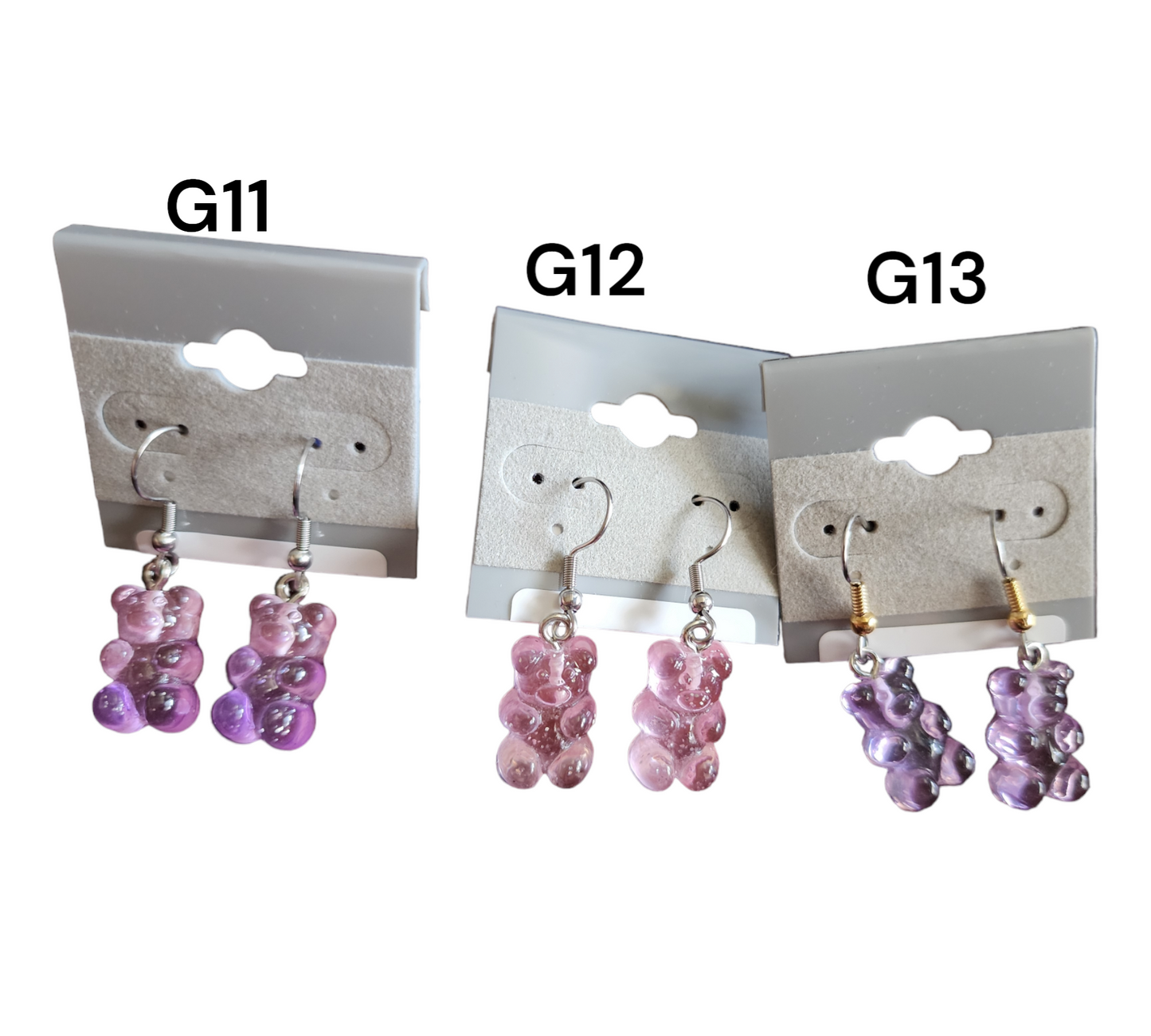 Gummybear earrings