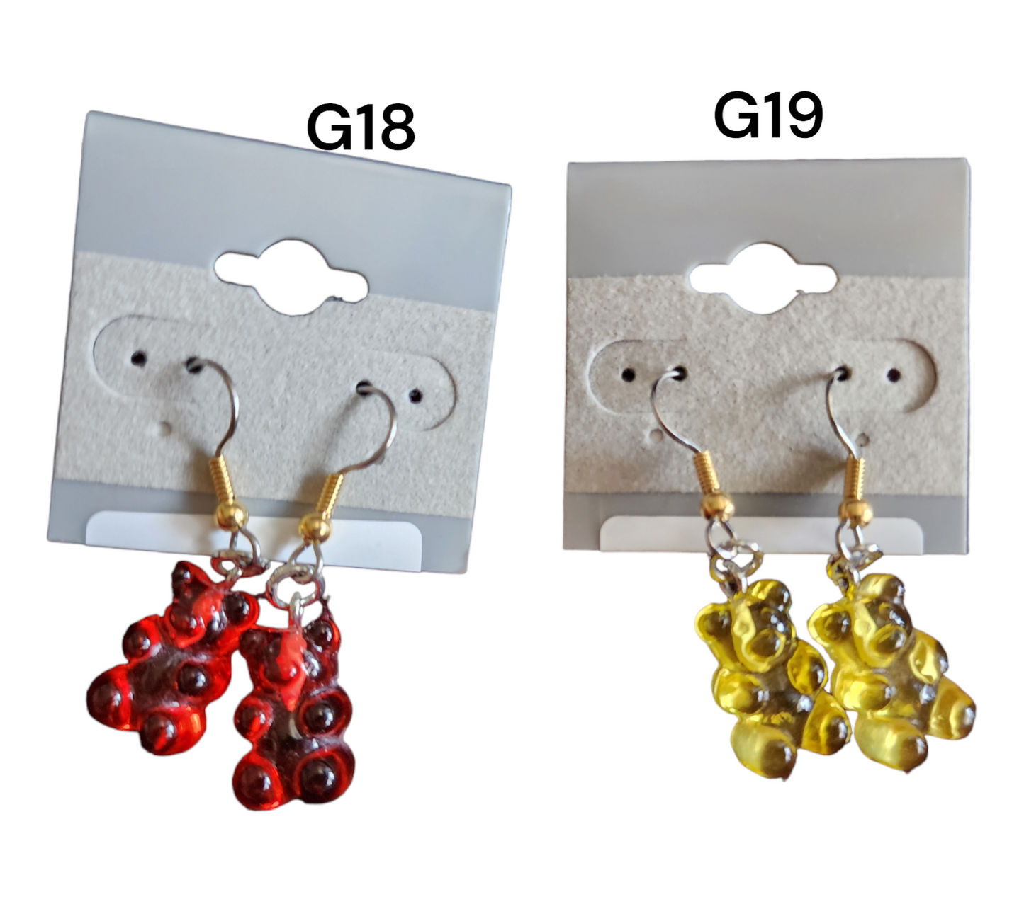 Gummybear earrings