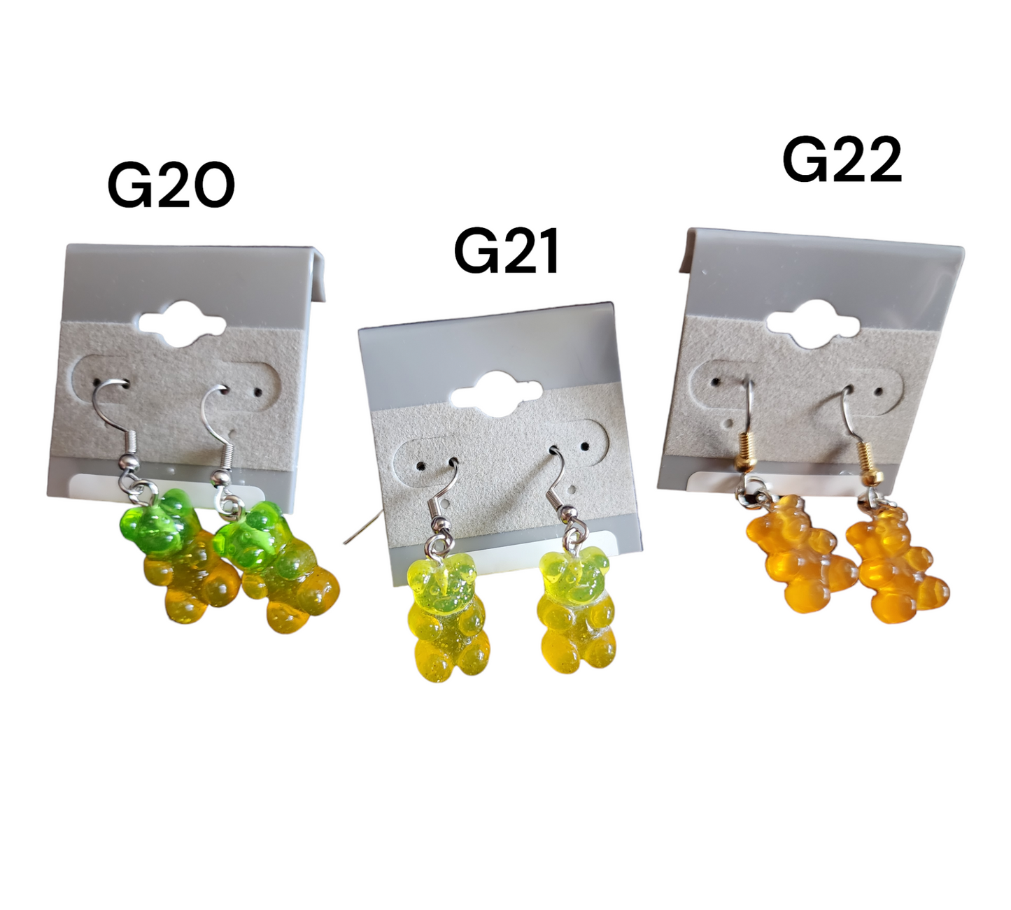 Gummybear earrings