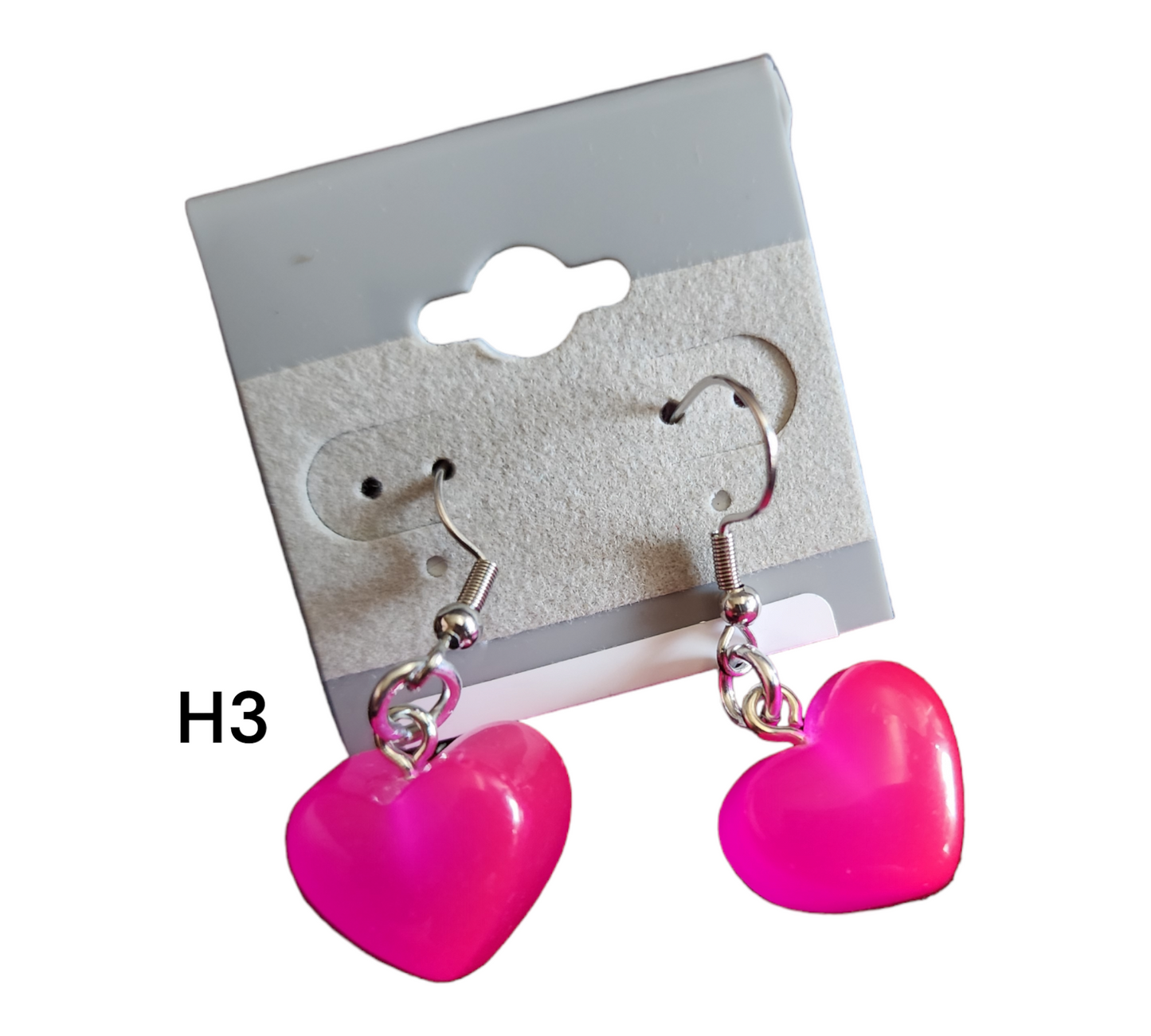 heart earrings