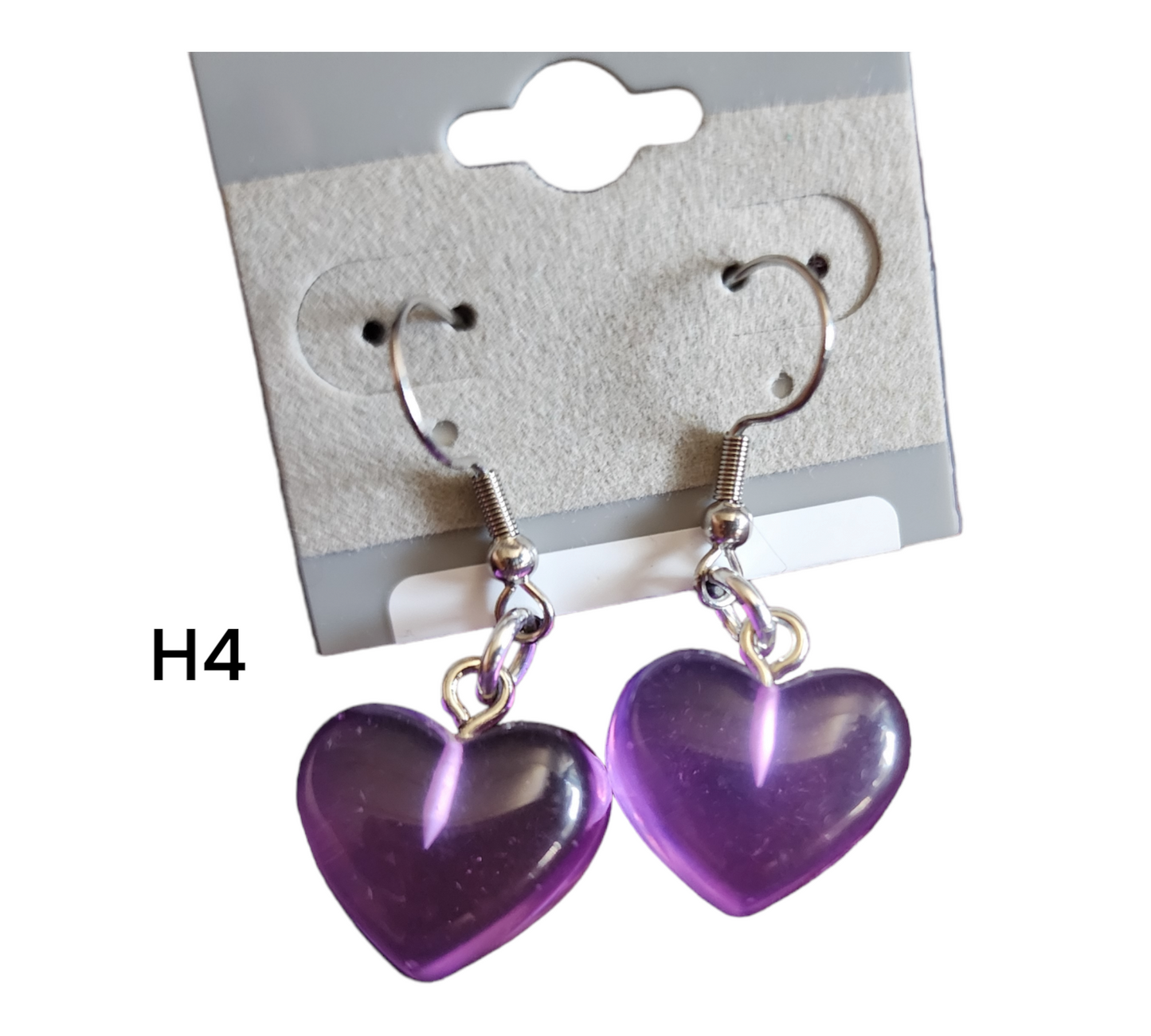 heart earrings