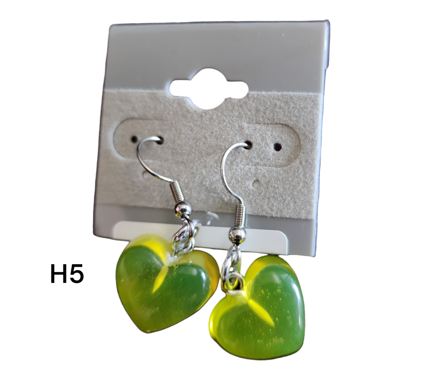 heart earrings