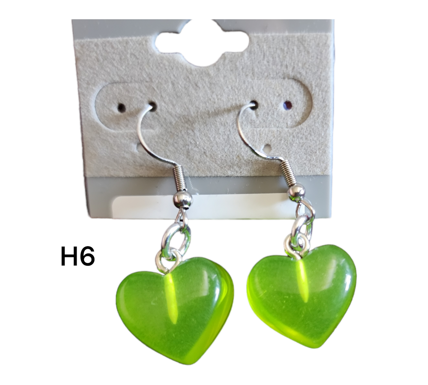 heart earrings